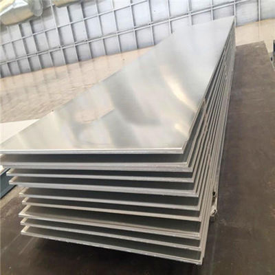 6061 / 6063 T6 geanodiseerd 0,5 mm dik 4 mm 5052 A3 Aluminiumplaat met PVC-coating
