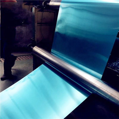 Blauwe airconditioning Finstock gecoate aluminium / 8011 aluminium folie voor voedsel 0,14 mm