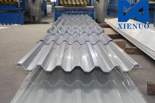 Warm verkochte aluminium dakplaat Kleur gecoate gegolfde dakplaat