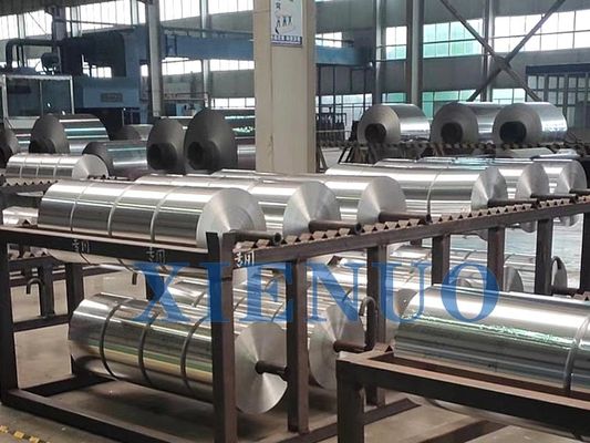 8011 Aluminiumfolie rol China Vervaardiger Aluminiumfolie voor voedsel Container Aluminiumfolie