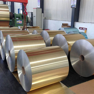 Fabrieksdirecte verkoop O - H112 Kleurbedekte 3003 Voedsel Aluminiumrol Huishoudelijk folie