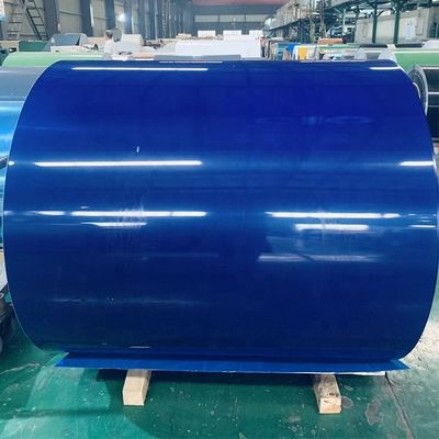 Voorgeverfde met aluminiumlegering beklede spoel 0,3 mm Dikte 0,06 mm~ 1 mm Geverfde met kleur beklede aluminium spoel