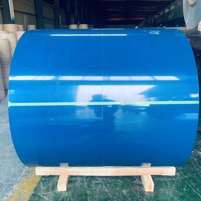 Voorgeverfde met aluminiumlegering beklede spoel 0,3 mm Dikte 0,06 mm~ 1 mm Geverfde met kleur beklede aluminium spoel