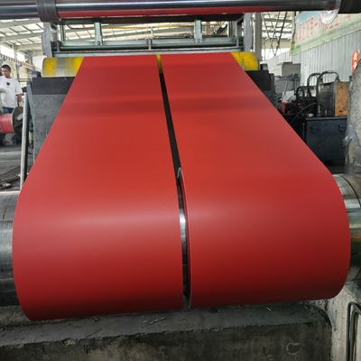 Voorgeverfde met aluminiumlegering beklede spoel 0,3 mm Dikte 0,06 mm~ 1 mm Geverfde met kleur beklede aluminium spoel