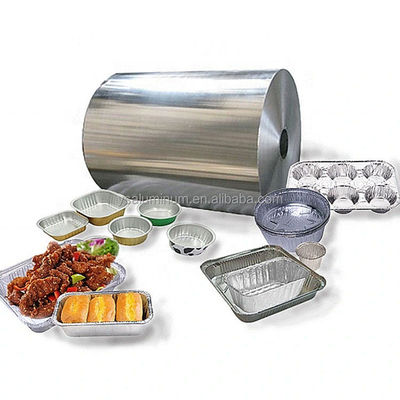 Gepersonaliseerde grootte Aluminiumfolie Raw Coil Food Grade Aluminiumfolie Coil Aluminiumfolie Jumbo Roll