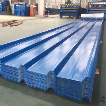 Warm verkochte aluminium dakplaat Kleur gecoate gegolfde dakplaat