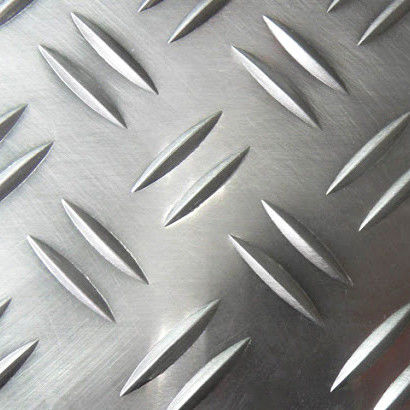 Aluminium diamantenplaat geïmprimeerd aluminium diamantenplaat 1060 3003 5052 5754 loopvlak Aluminium checkplaat
