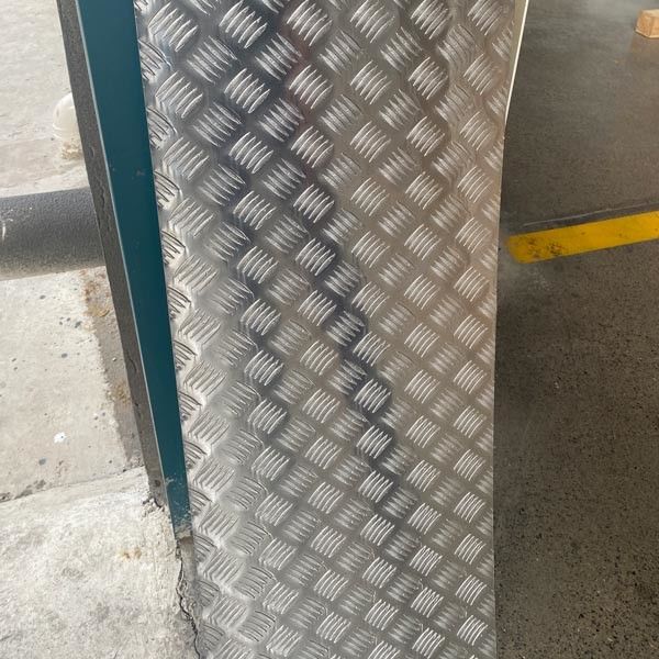 Aluminiumproducten Vijfbalk Aluminium Diamant Aluminium Rhombus Patroon Aluminium